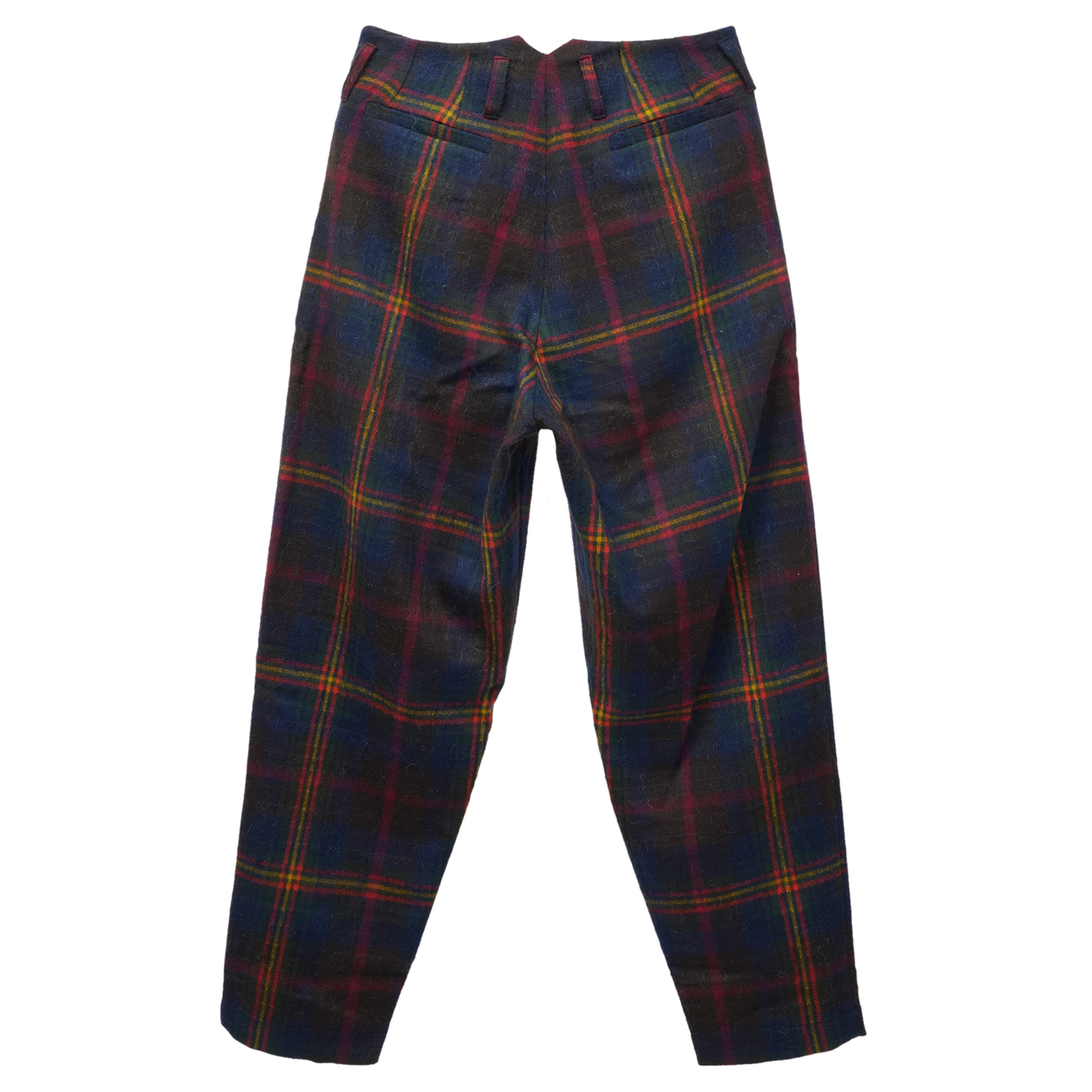 PLEATED TROUSER / ND TARTAN