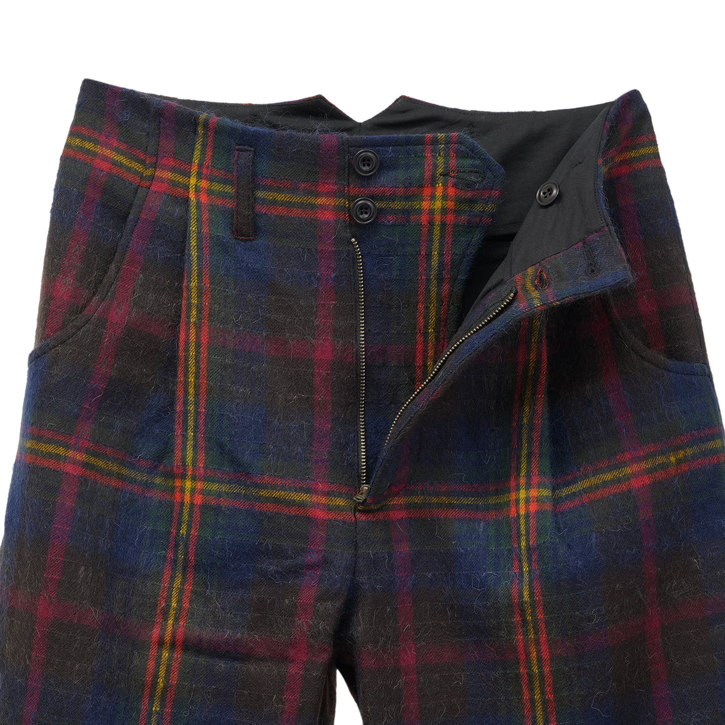 PLEATED TROUSER / ND TARTAN