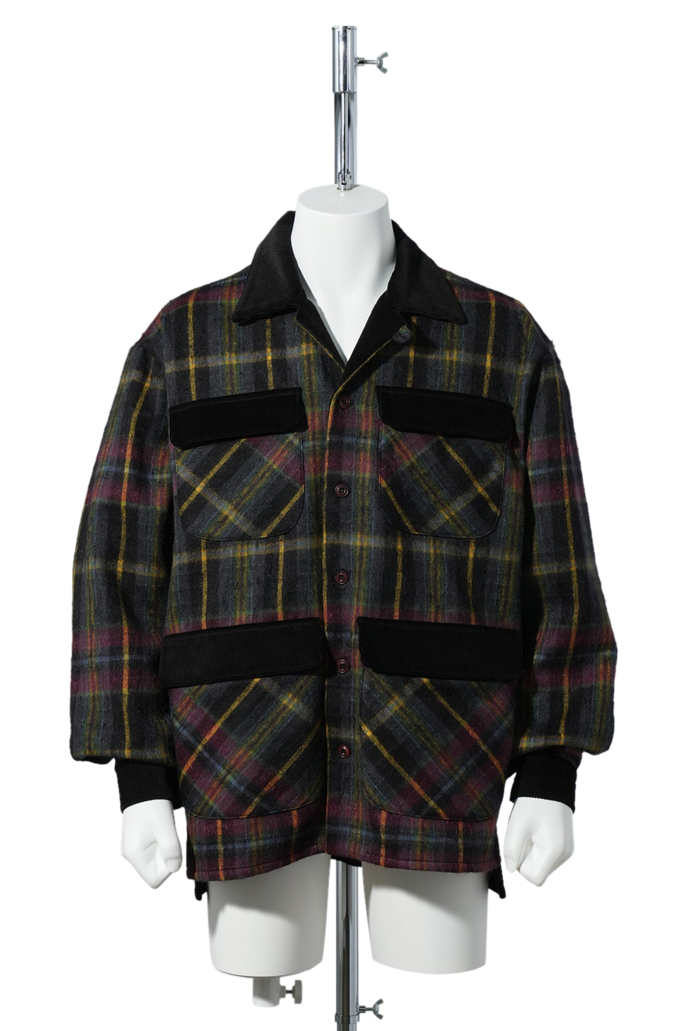 L/S ALOHA SHIRT / BLACK