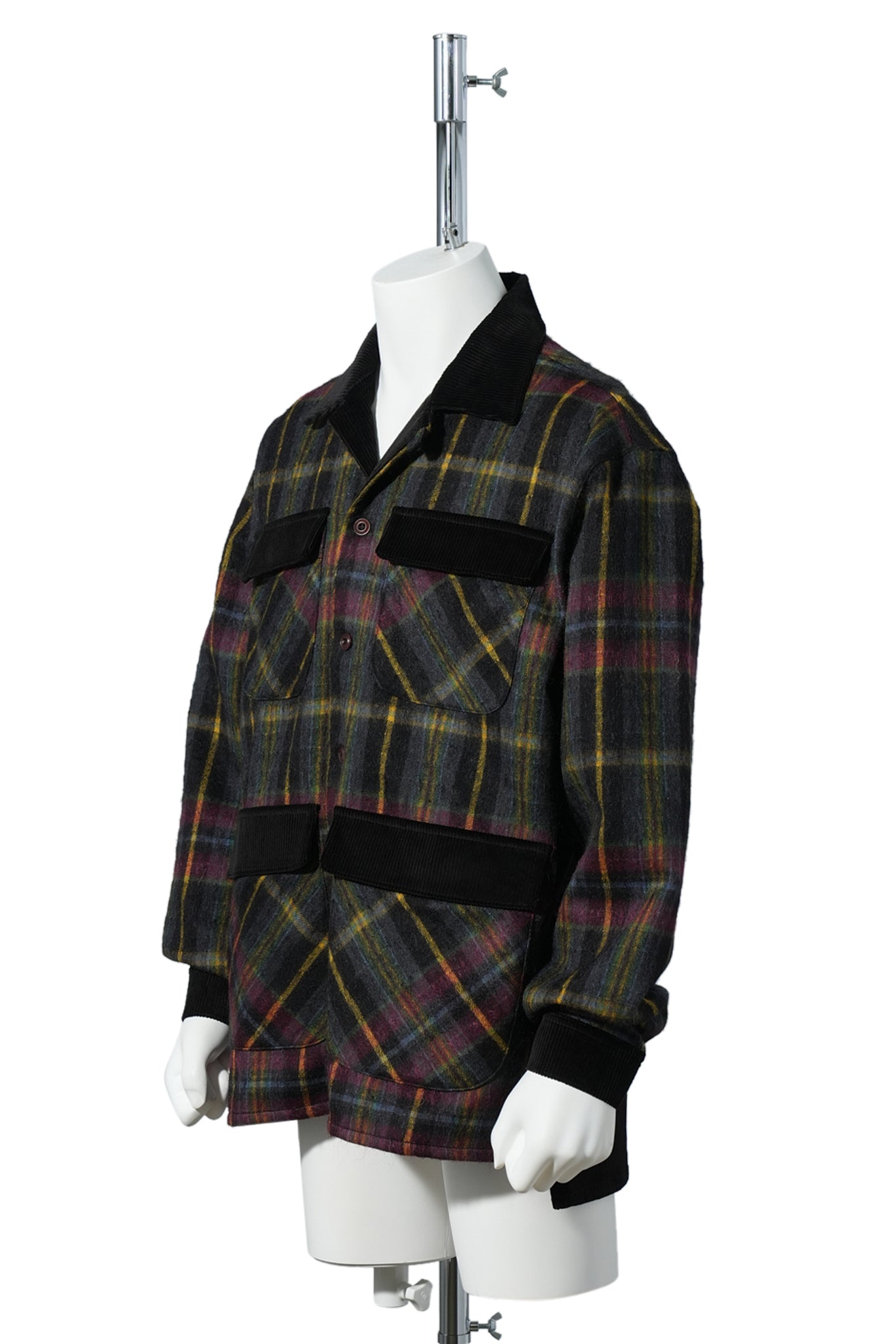 L/S ALOHA SHIRT / BLACK