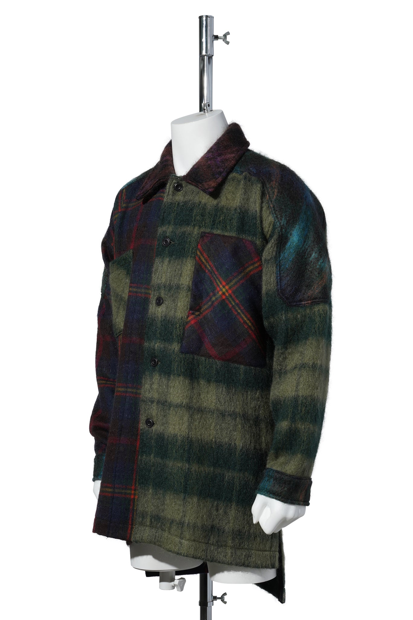 SMOCK JACKET / COMBO TARTAN
