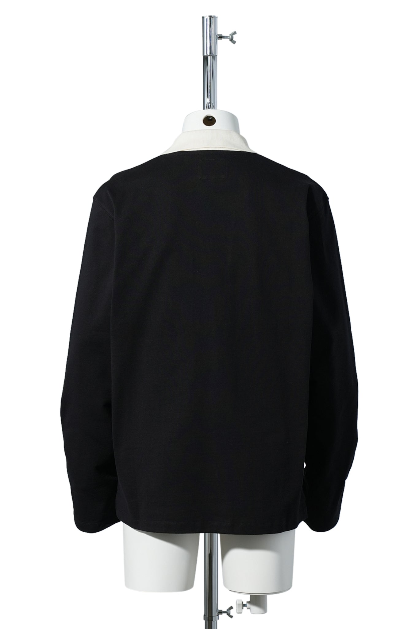 STRIPED RUGBY / BLACK