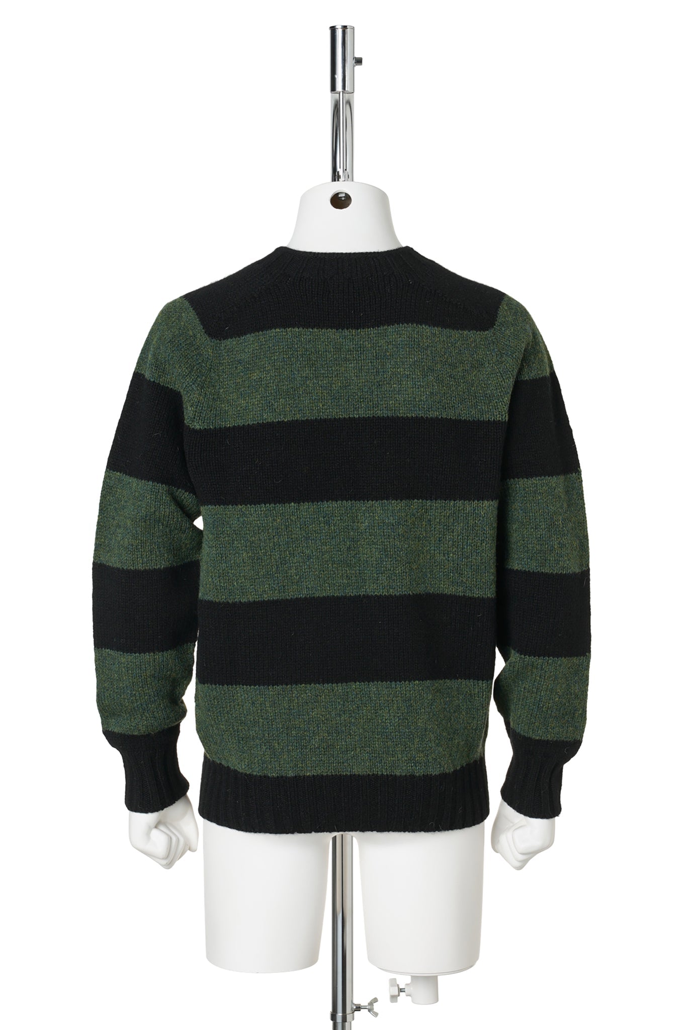 STRIPED JUMPER / BLACK/GREEN