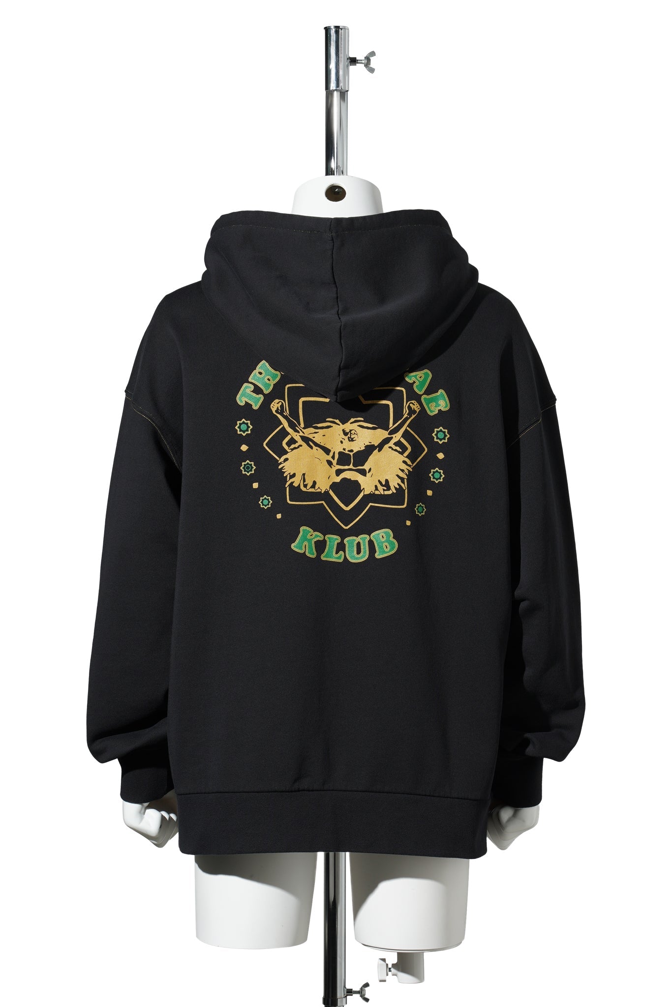 ROOTS ZIP UP HOODIE / BLACK