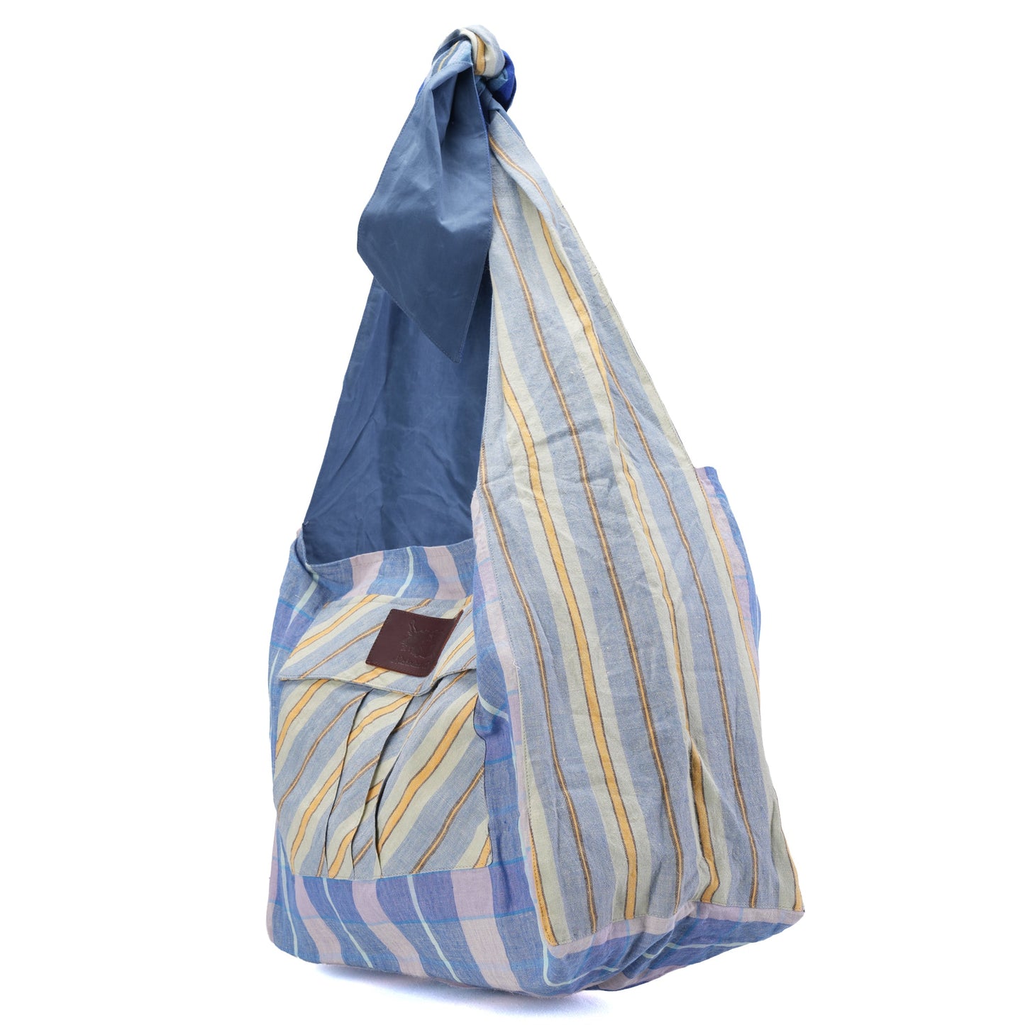 SLING TOTE BAG / BLUE MIX