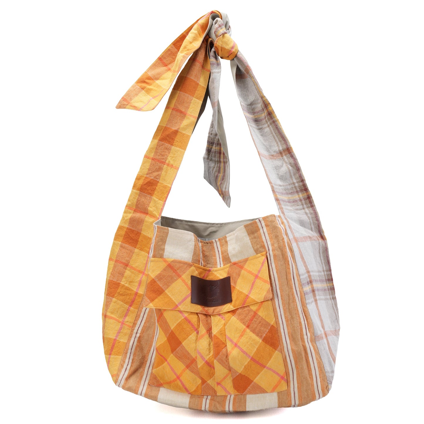SLING TOTE BAG / SAND MIX