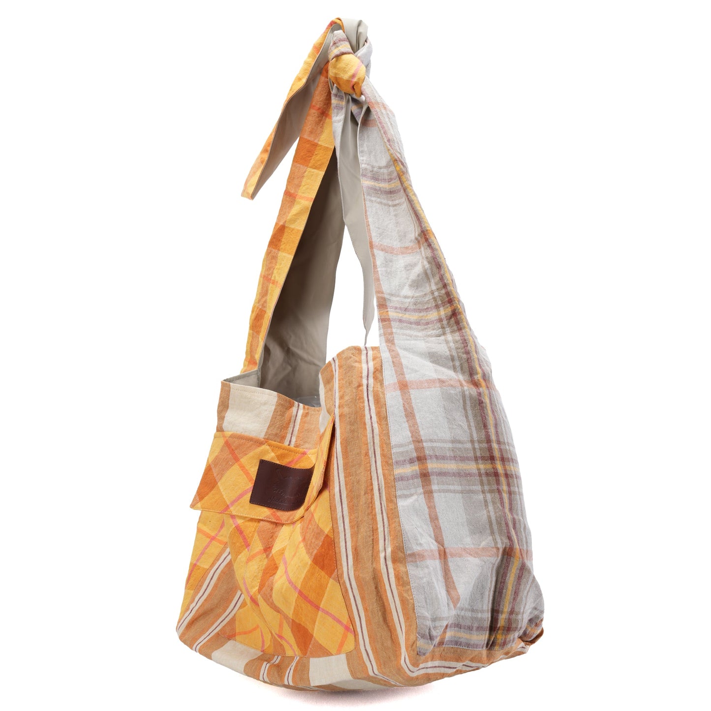 SLING TOTE BAG / SAND MIX