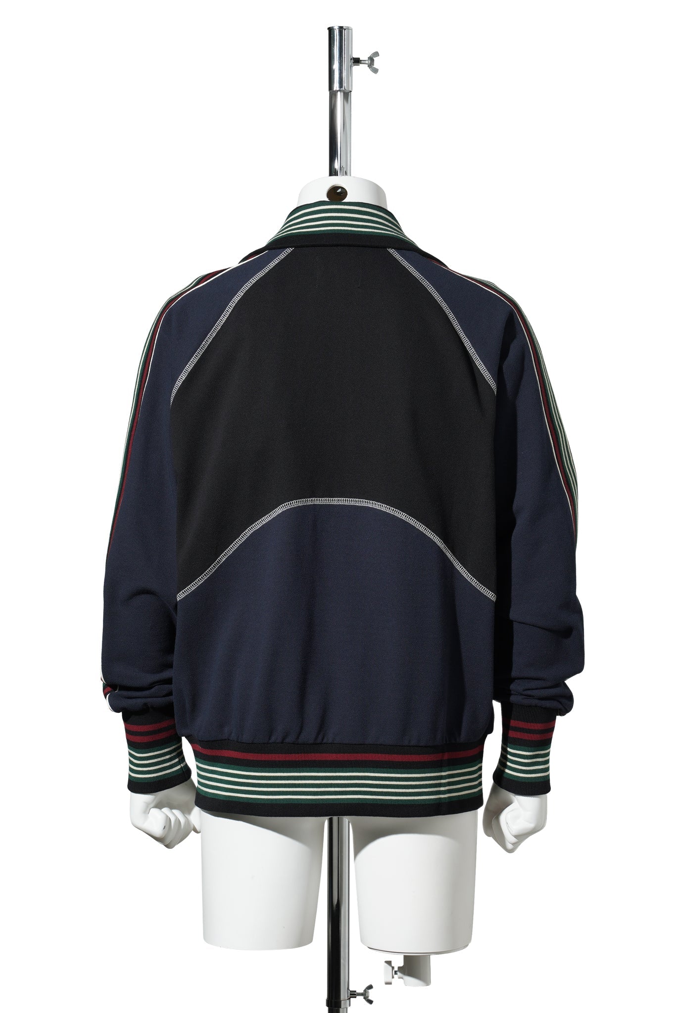 TRACK TOP / BLACK/NAVY