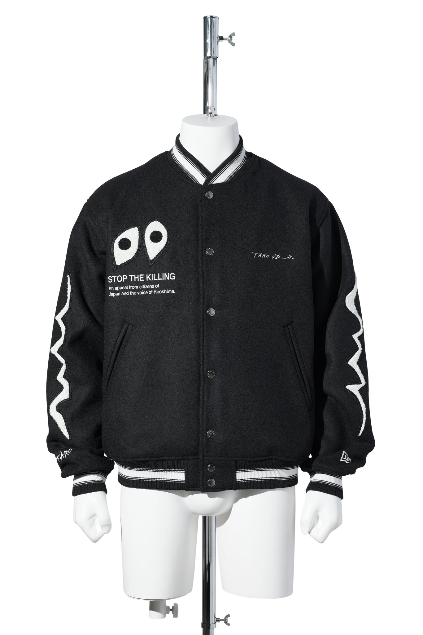 MELTON VARSITY TAROKA KOROSUNA / BLACK