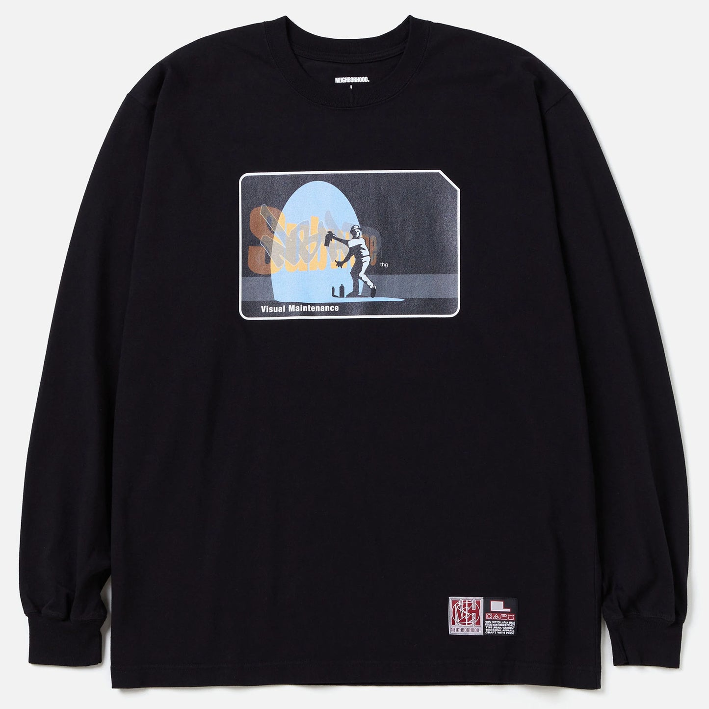 NH X SUBWARE . TEE LS-1 / BLACK