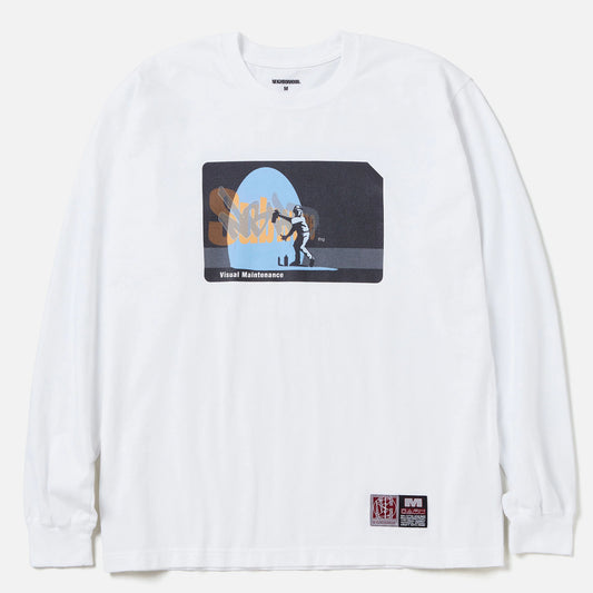 NH X SUBWARE . TEE LS-1 / WHITE