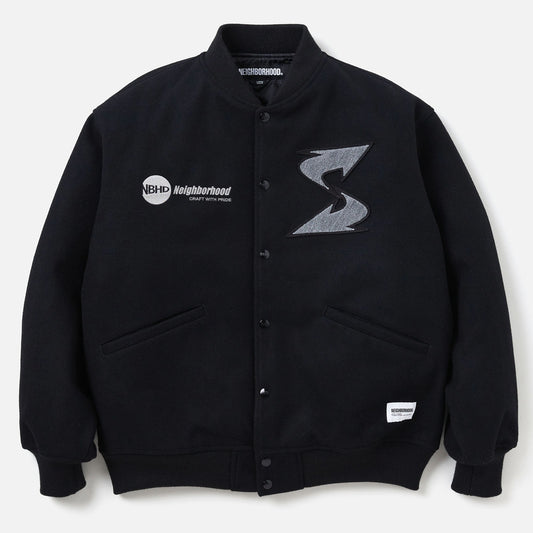 NH X SUBWARE . STADIUM JACKET / BLACK