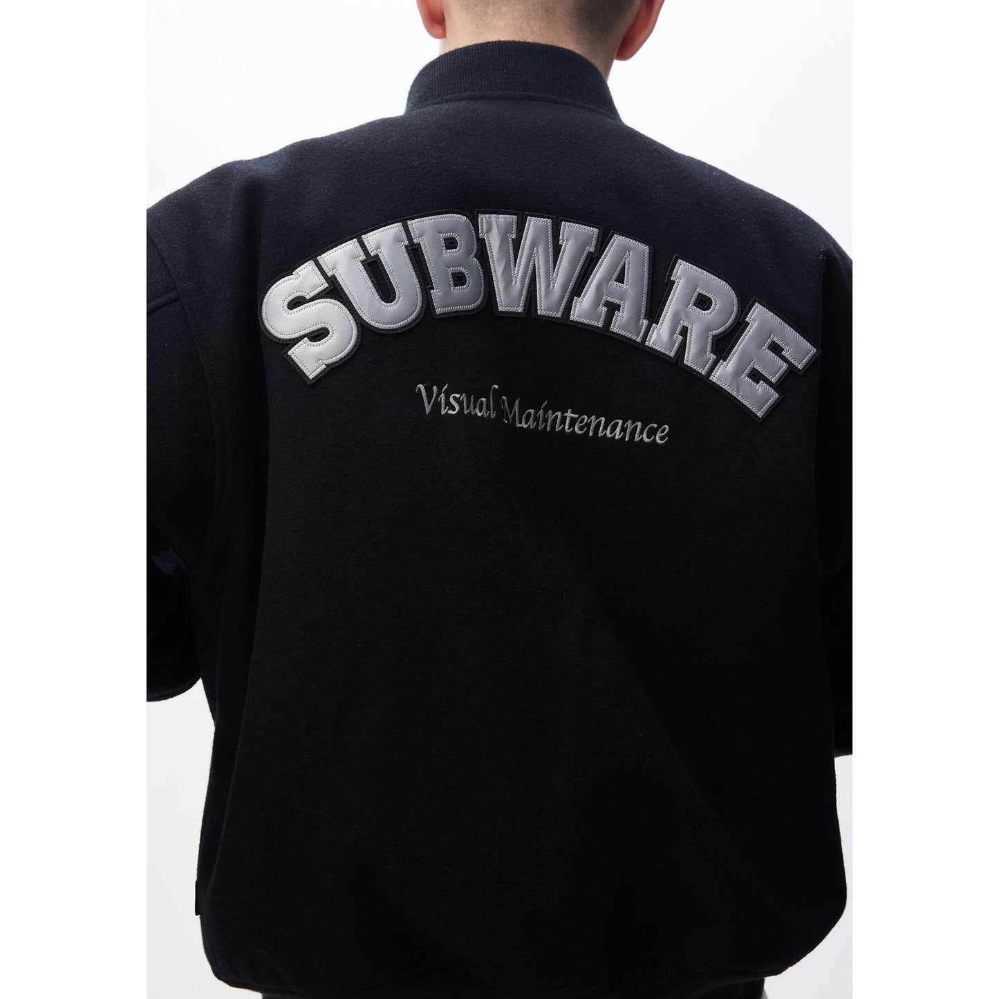 NH X SUBWARE . STADIUM JACKET / BLACK