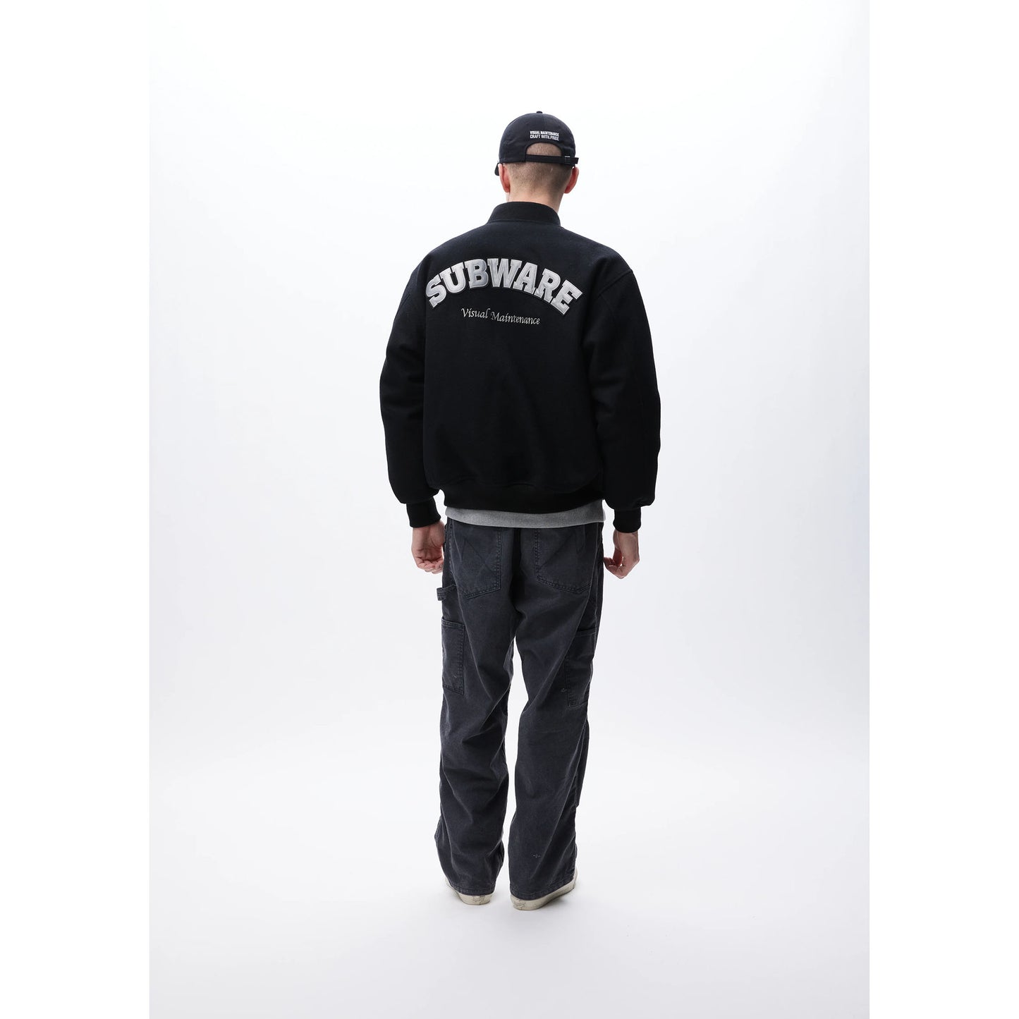 NH X SUBWARE . STADIUM JACKET / BLACK