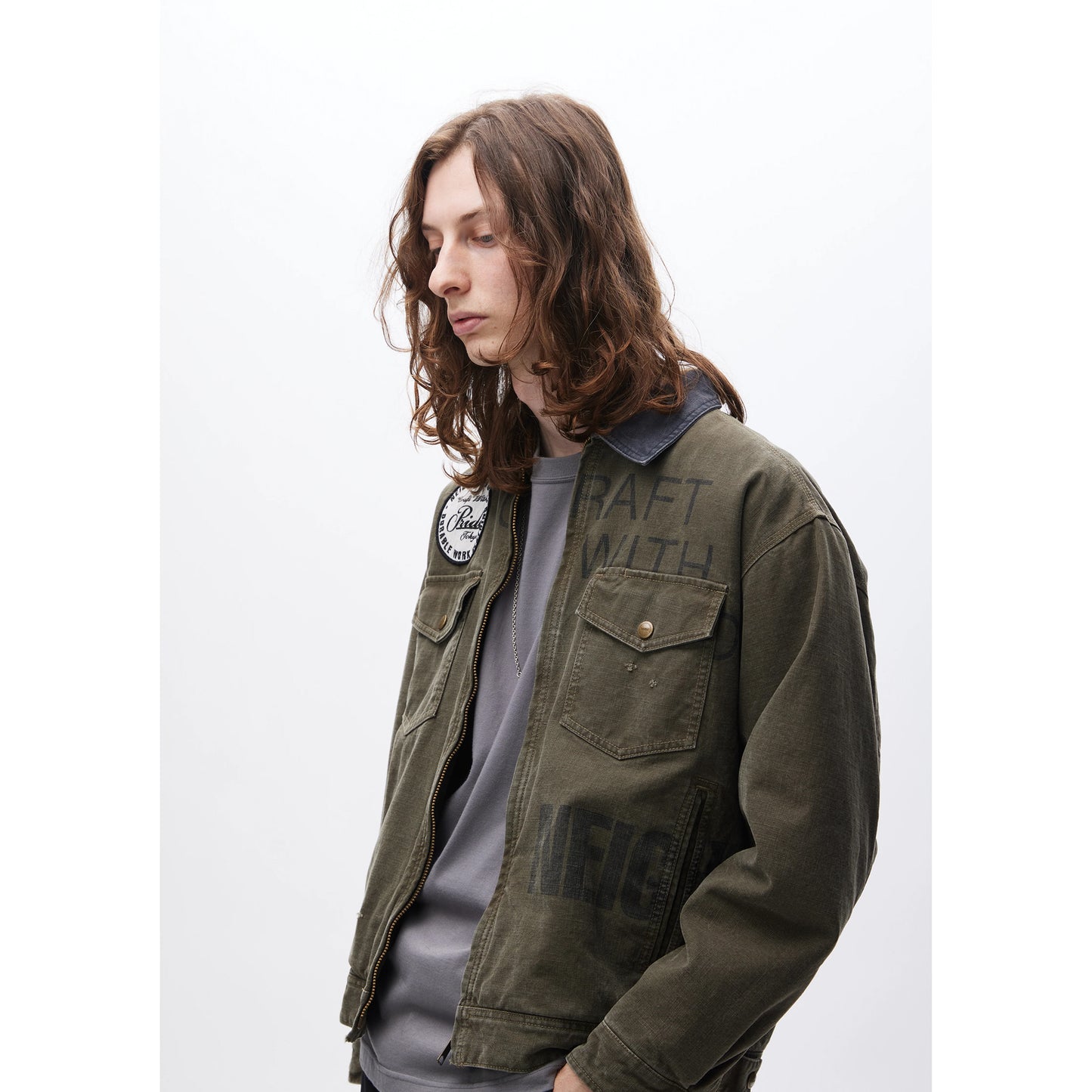 DUCK WORK JACKET / KHAKI