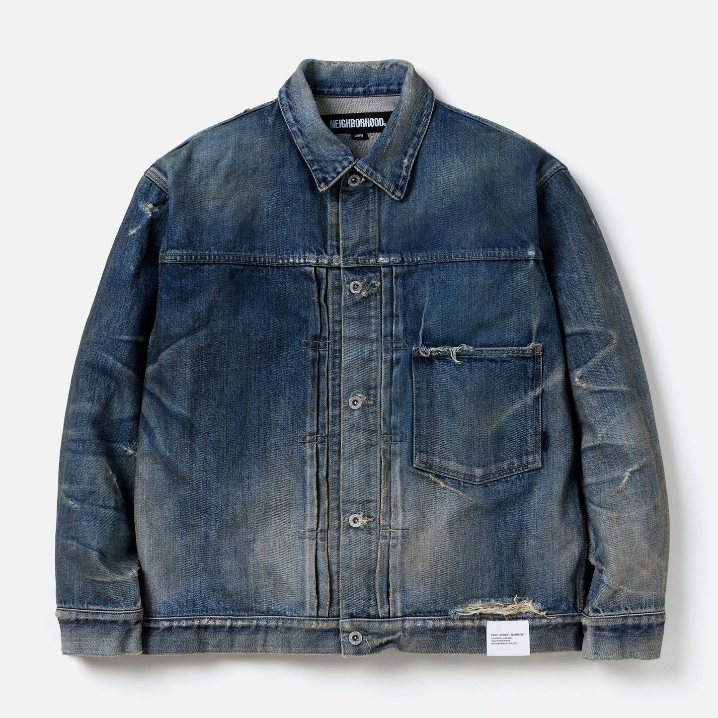 SAVAGE DENIM TYPE-1 JACKET / INDIGO