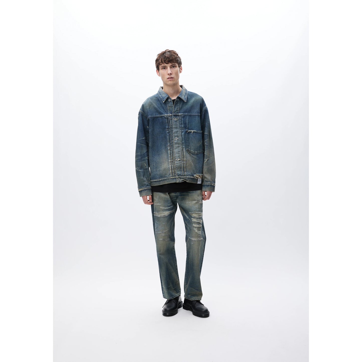 SAVAGE DENIM TYPE-1 JACKET / INDIGO