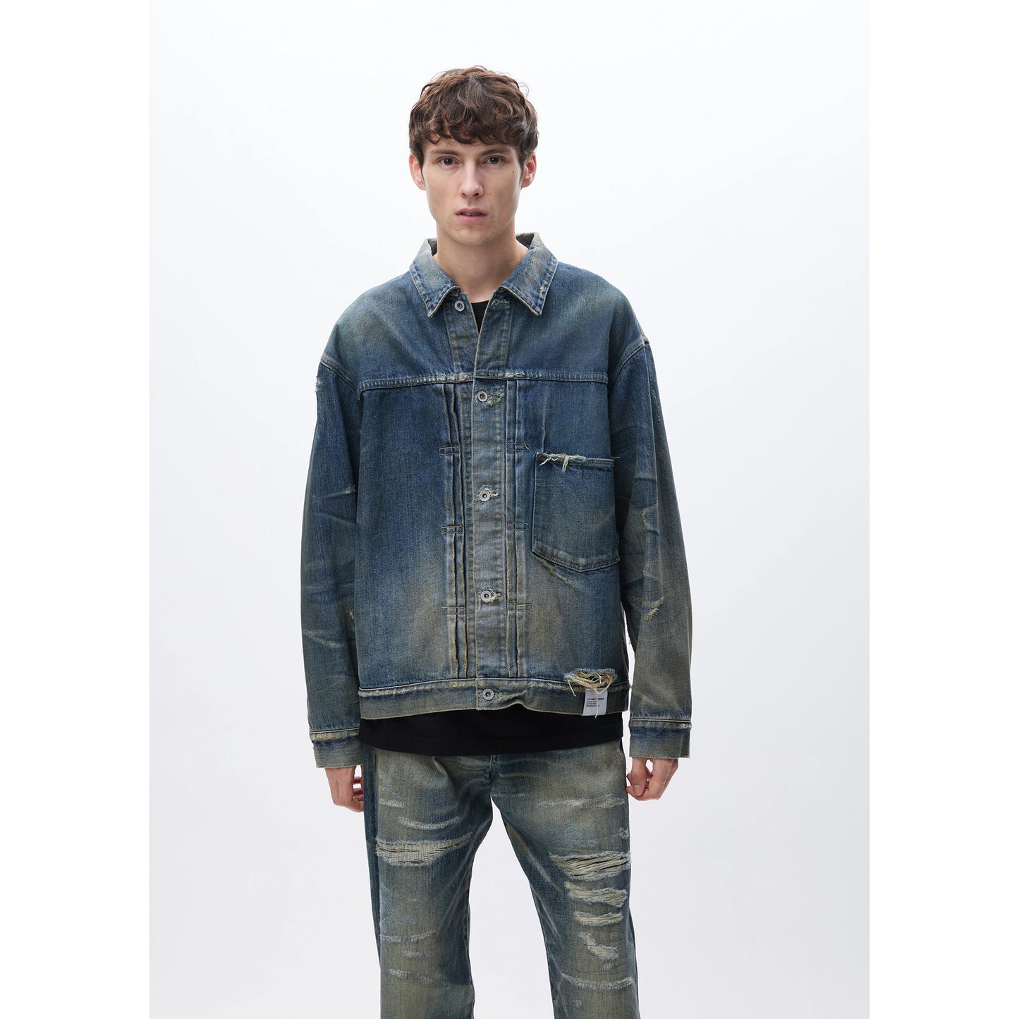 SAVAGE DENIM TYPE-1 JACKET / INDIGO