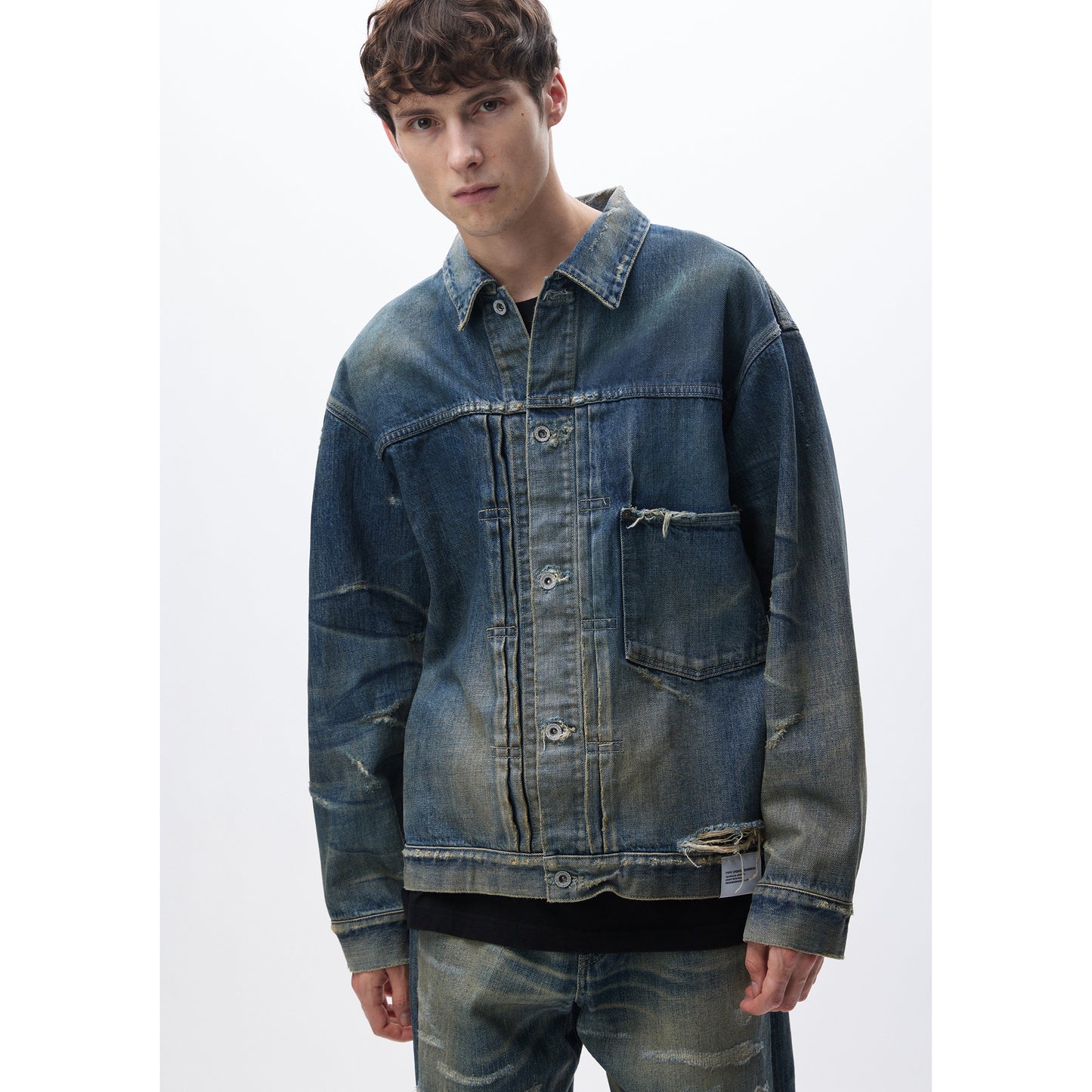 SAVAGE DENIM TYPE-1 JACKET / INDIGO