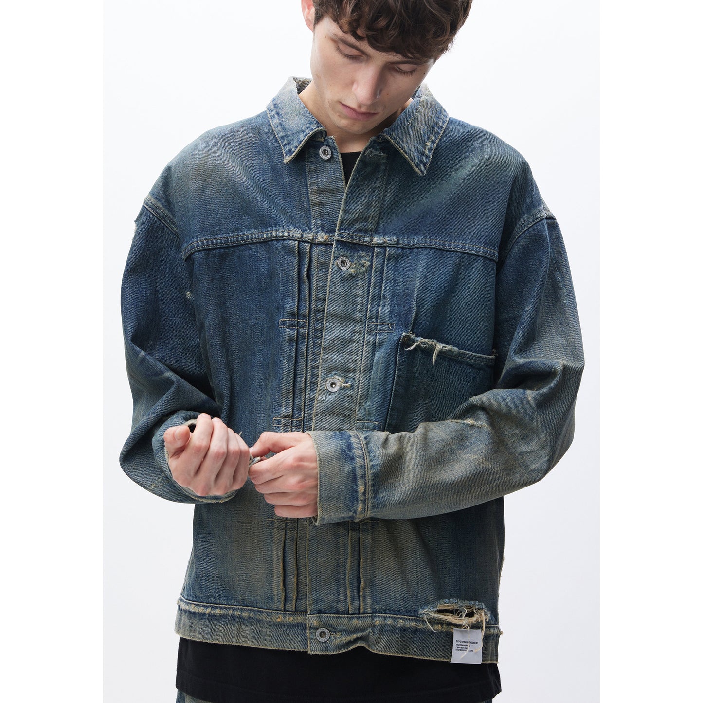 SAVAGE DENIM TYPE-1 JACKET / INDIGO