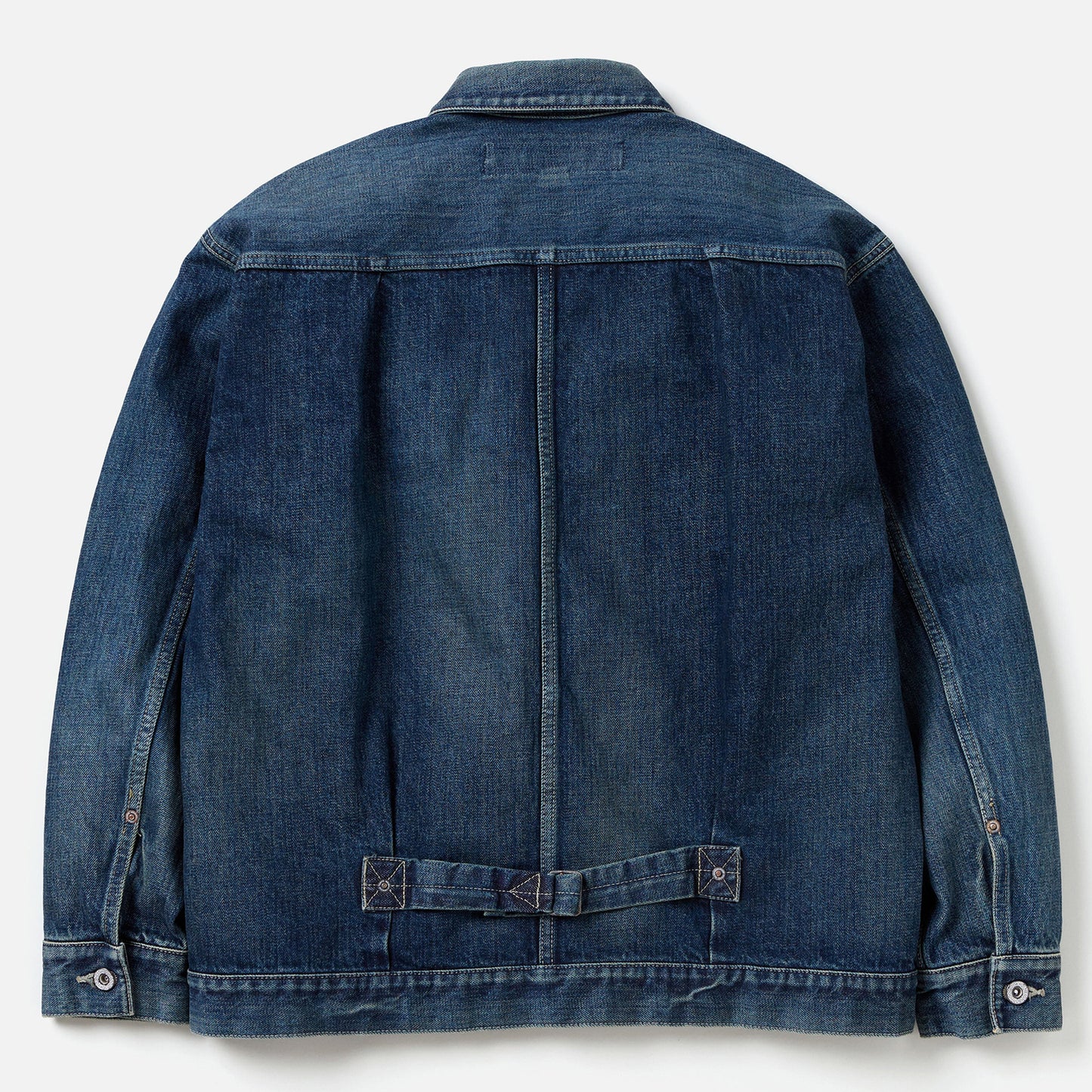 WASHED DENIM TYPE-1 JACKET / INDIGO