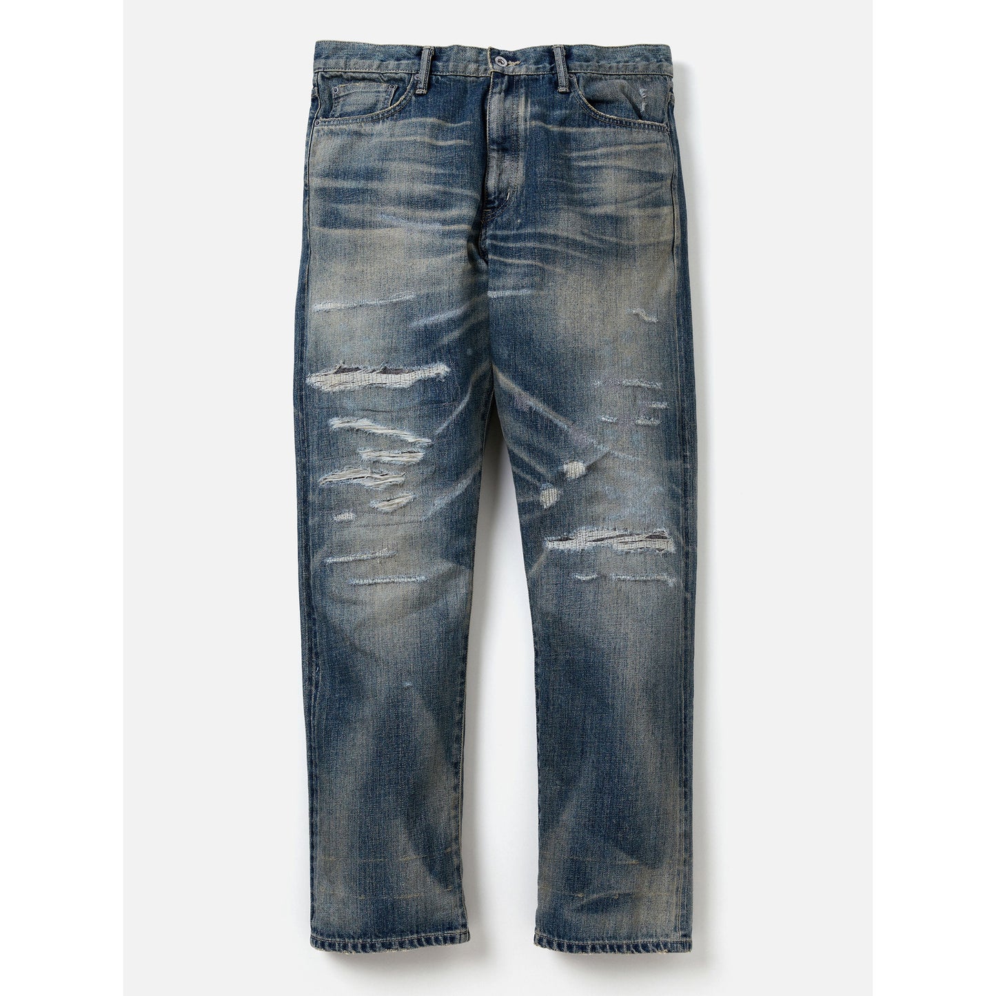 SAVAGE DENIM DP MID PANTS / INDIGO