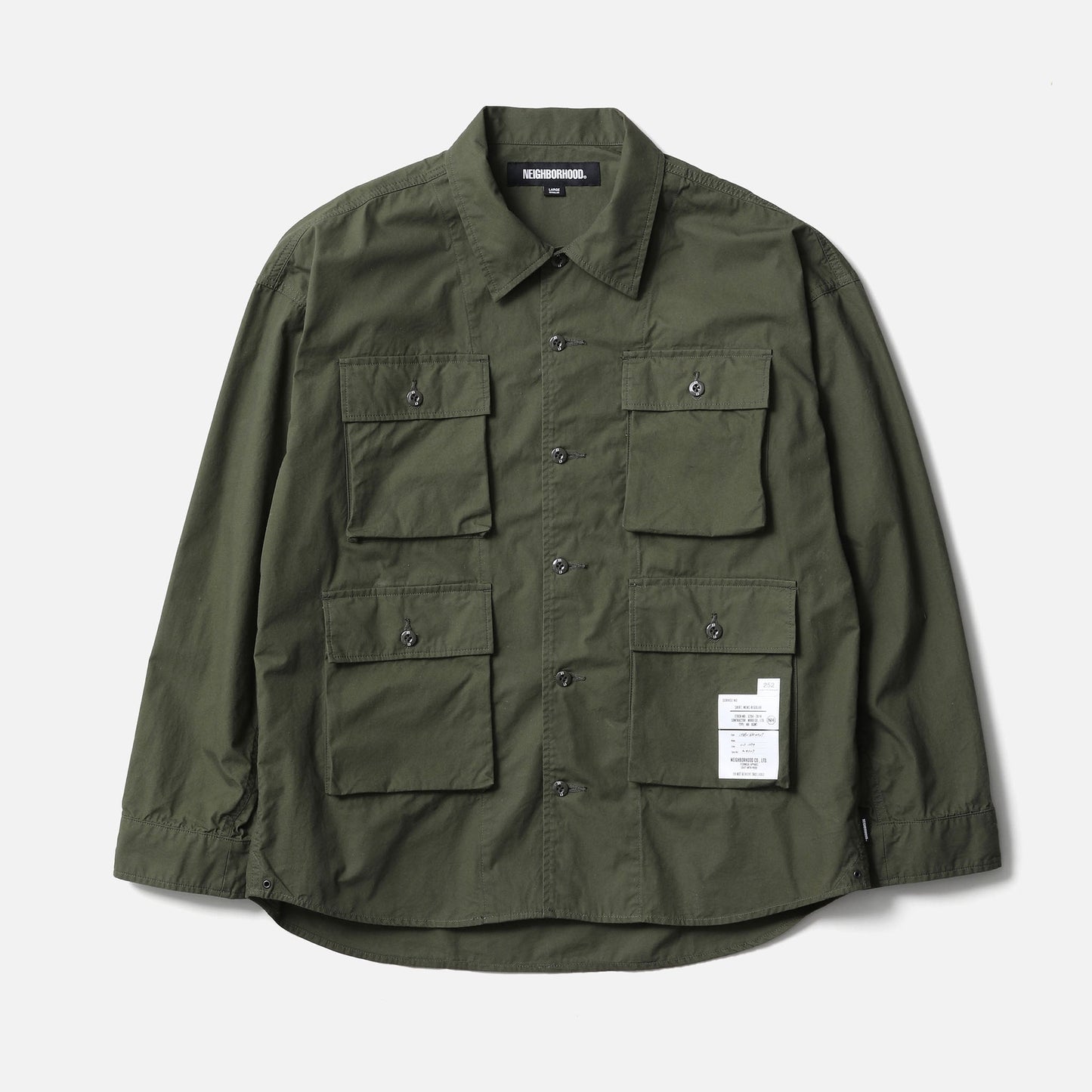 UTILITY SHIRT LS / OLIVE DRAB