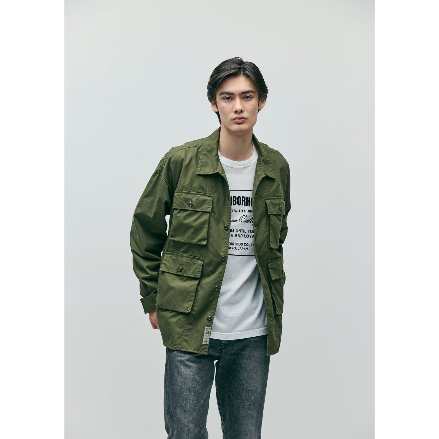 UTILITY SHIRT LS / OLIVE DRAB