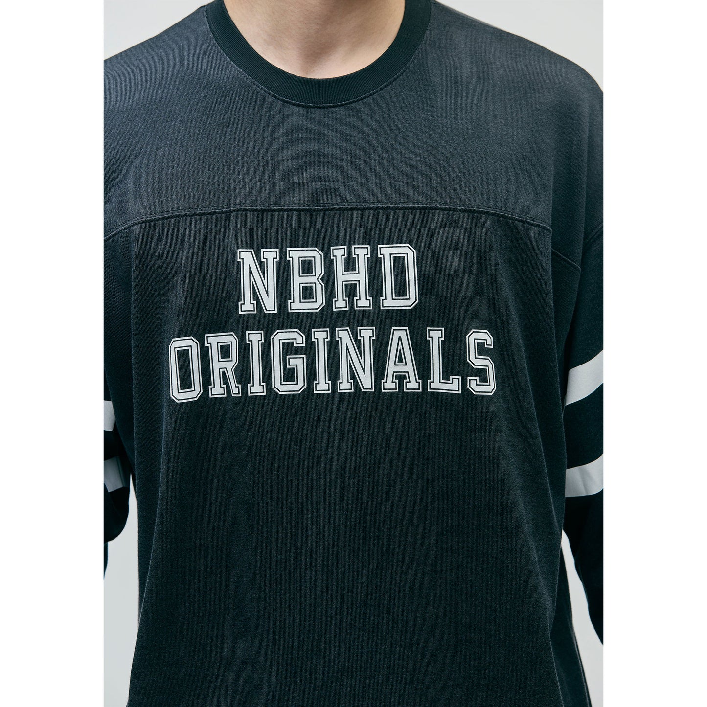 FOOTBALL SHIRT LS / BLACK