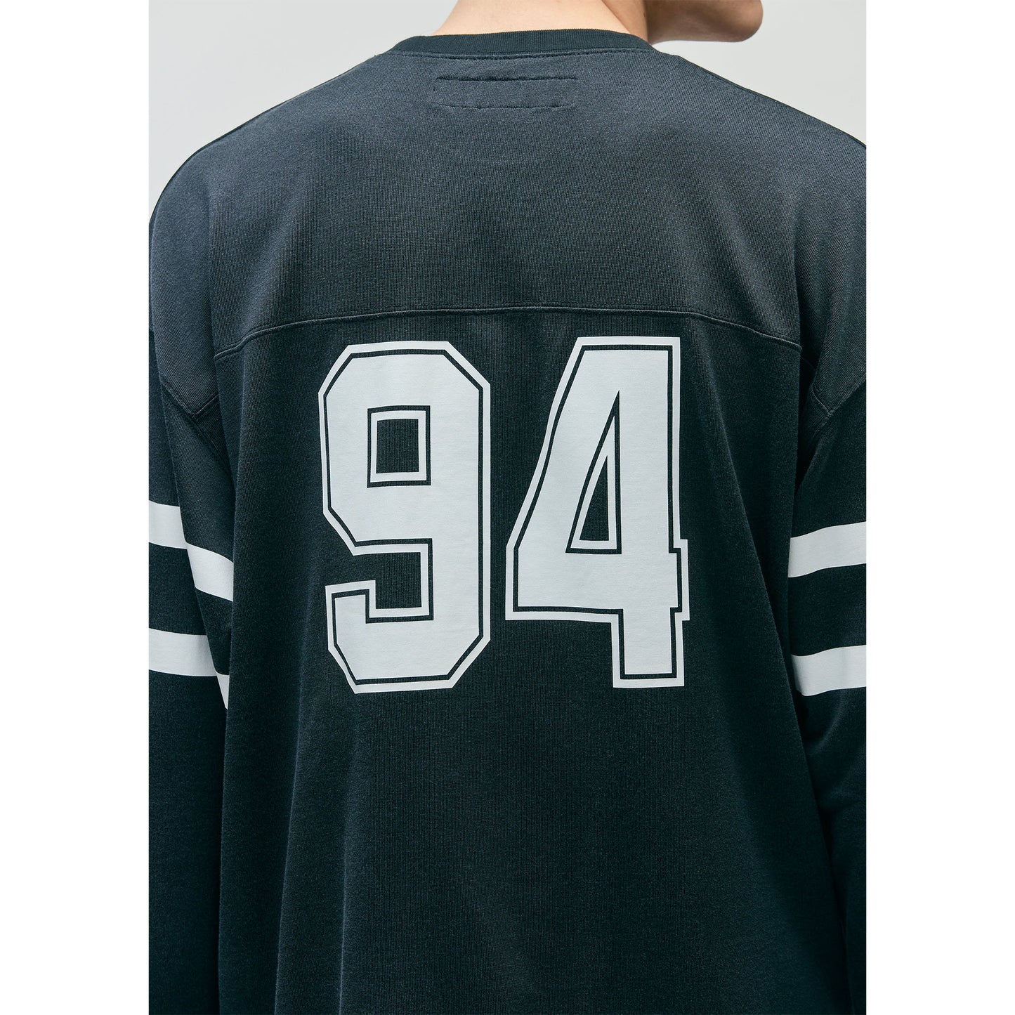 FOOTBALL SHIRT LS / BLACK