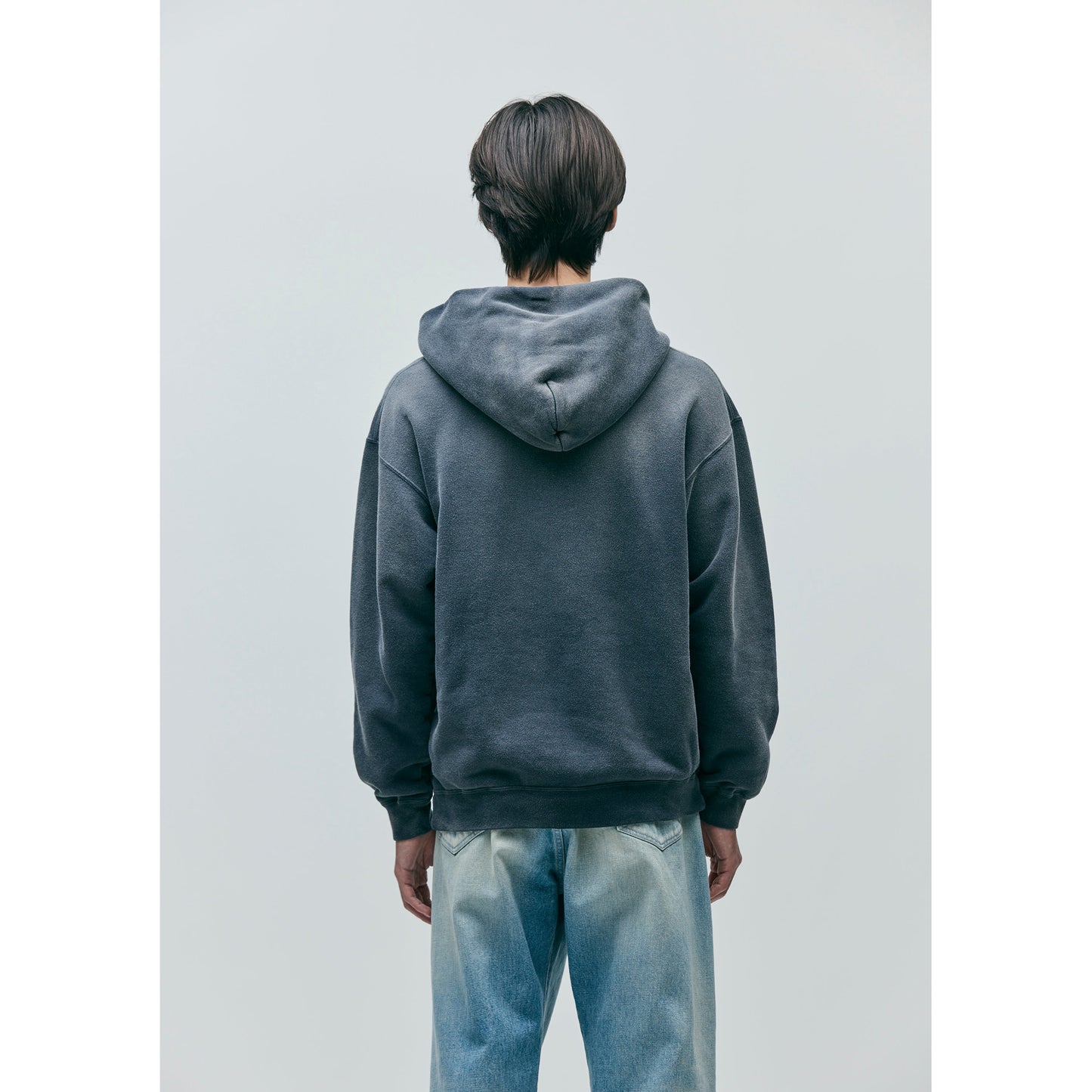 NH X OOTD . SWEAT HOODIE LS / BLACK