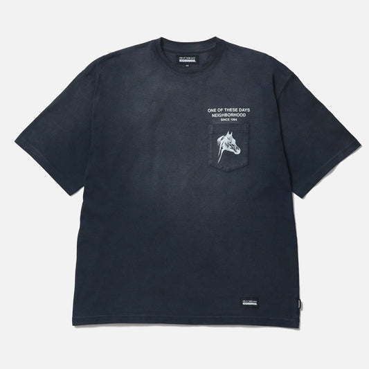 NH X OOTD . CREWNECK SS / BLACK