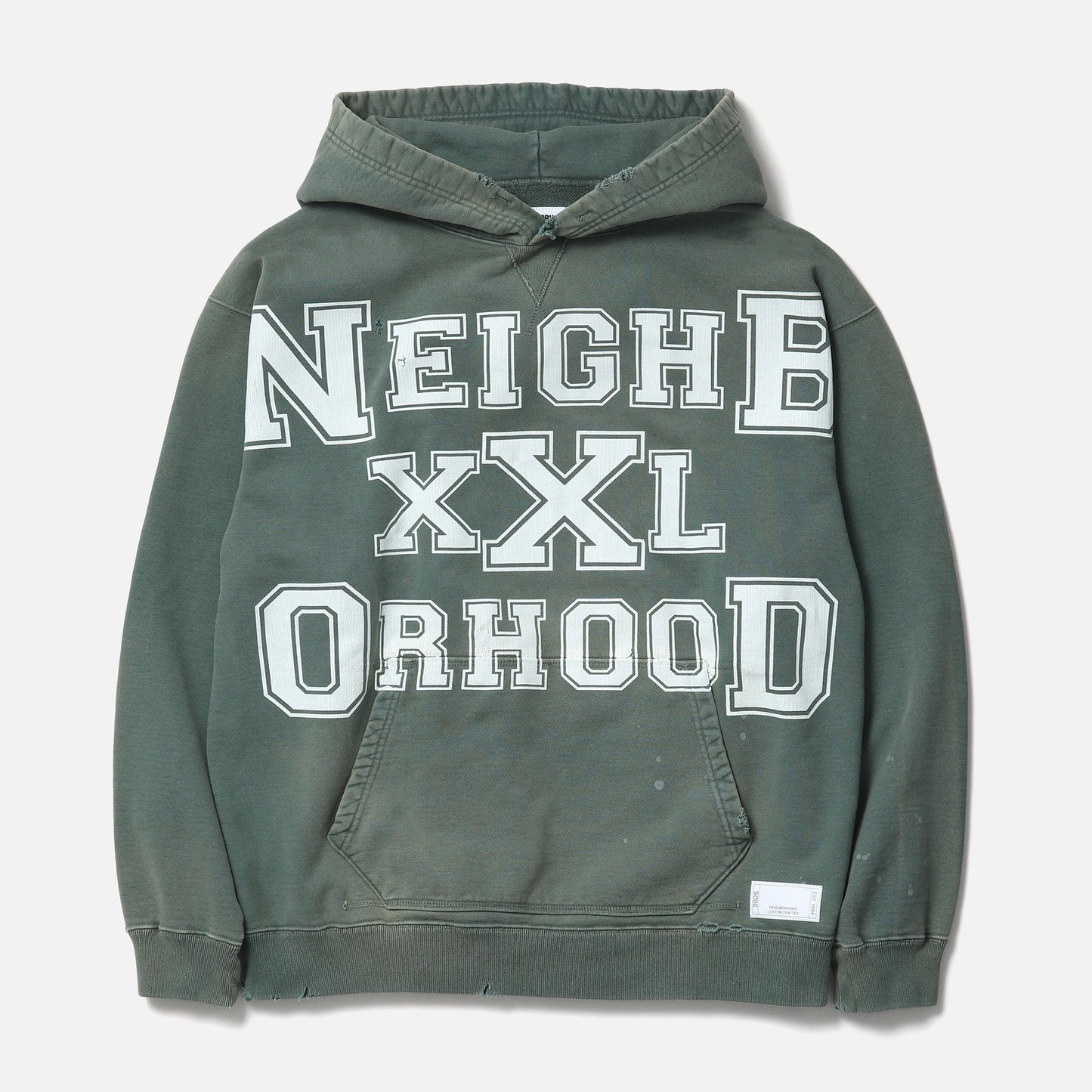 SAVAGE SWEAT HOODIE LS / GREEN