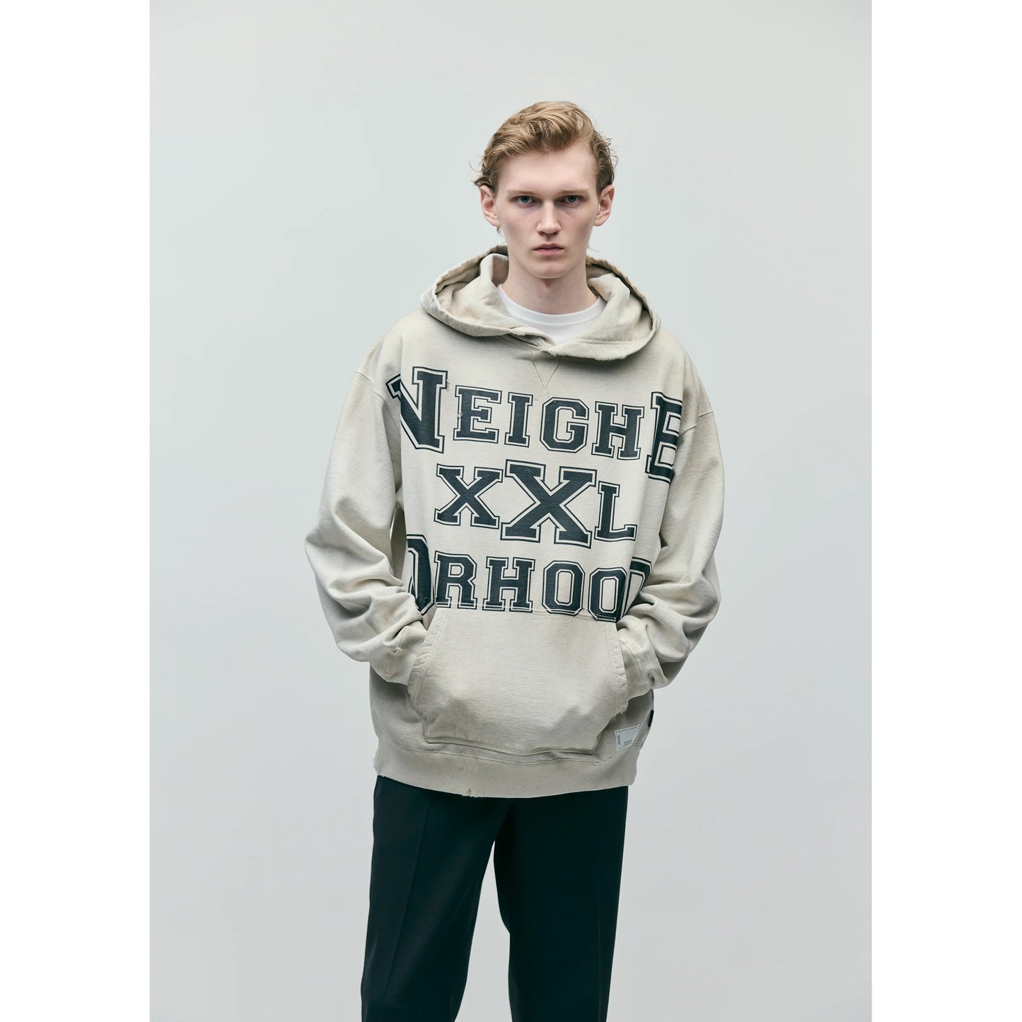 SAVAGE SWEAT HOODIE LS / OATMEAL