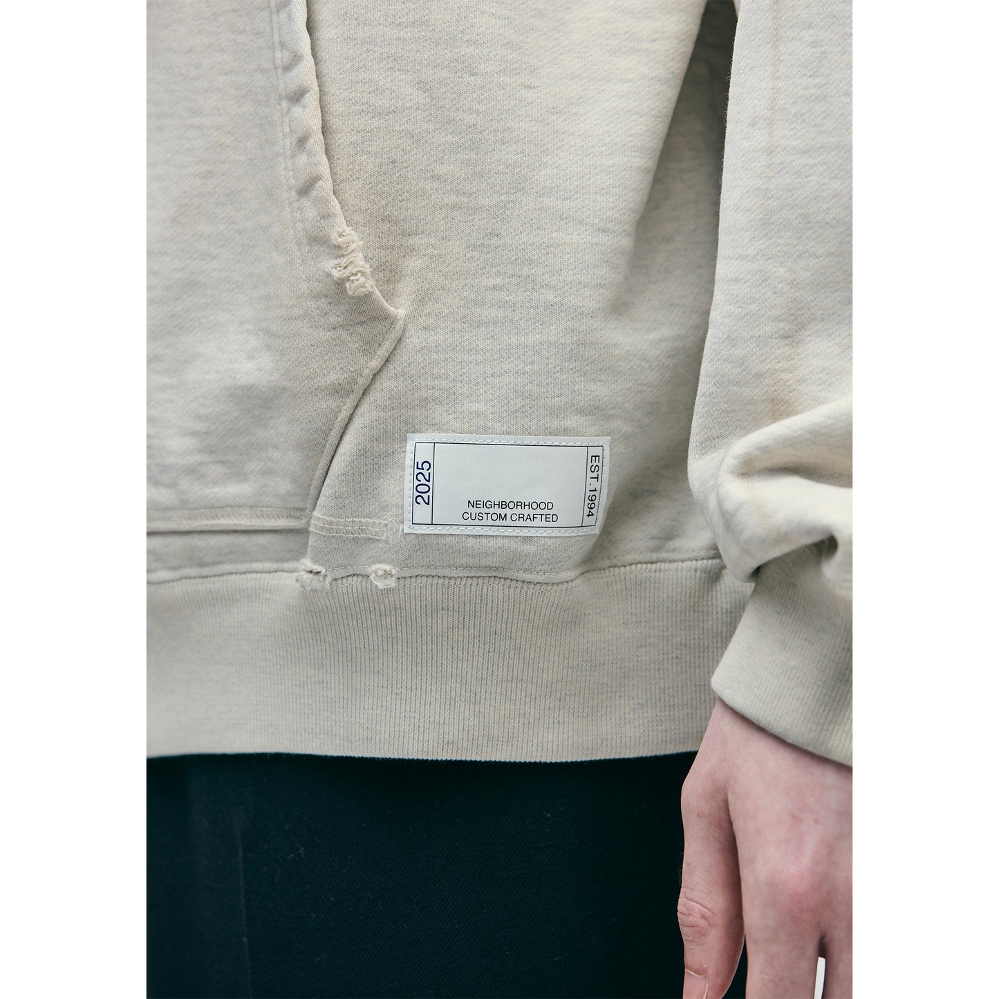 SAVAGE SWEAT HOODIE LS / OATMEAL