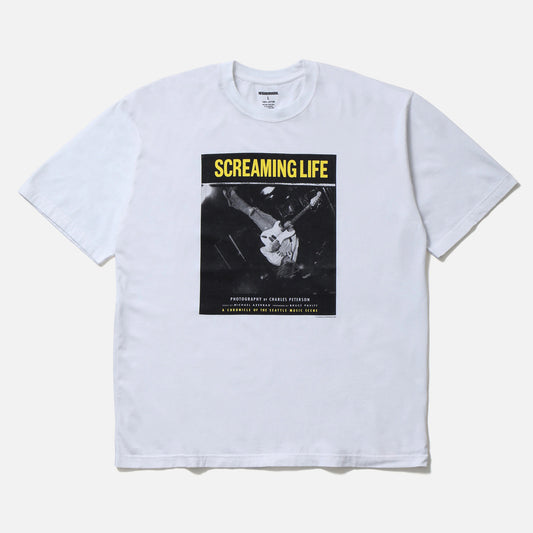 NH × CHARLES PETERSON . TEE SS-1 / WHITE