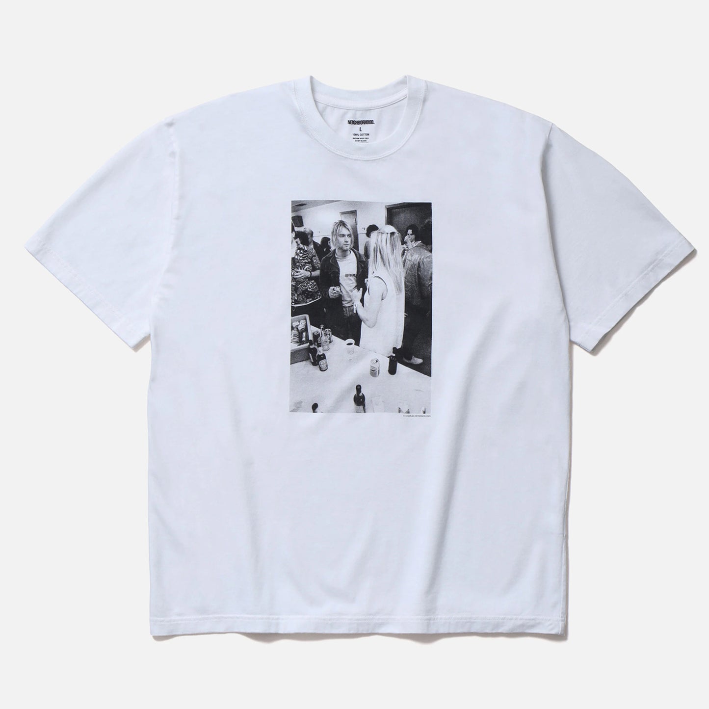 NH × CHARLES PETERSON . TEE SS-2 / WHITE
