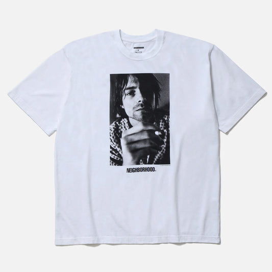 NH × CHARLES PETERSON . TEE SS-4 / WHITE