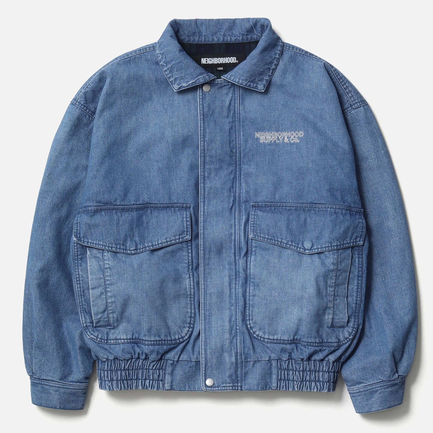 DENIM DAD JACKET / INDIGO