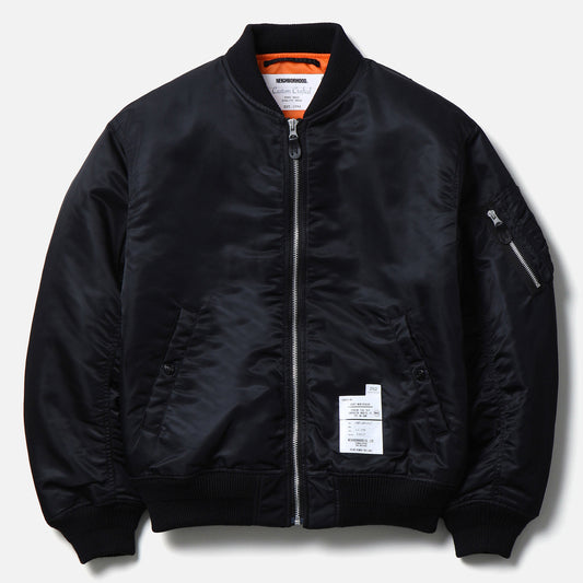 MA-1 FLIGHT JACKET MOD / BLACK