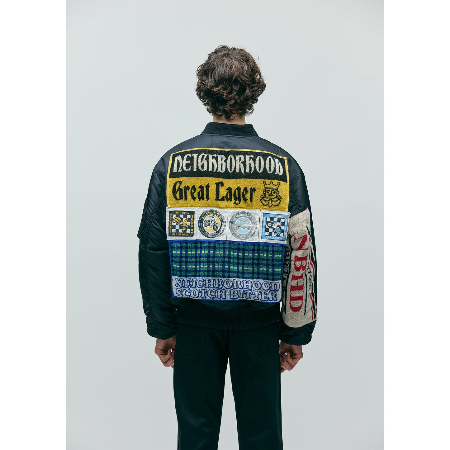 MA-1 FLIGHT JACKET MOD / BLACK