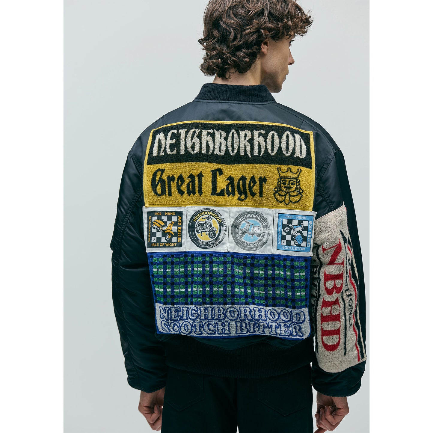 MA-1 FLIGHT JACKET MOD / BLACK