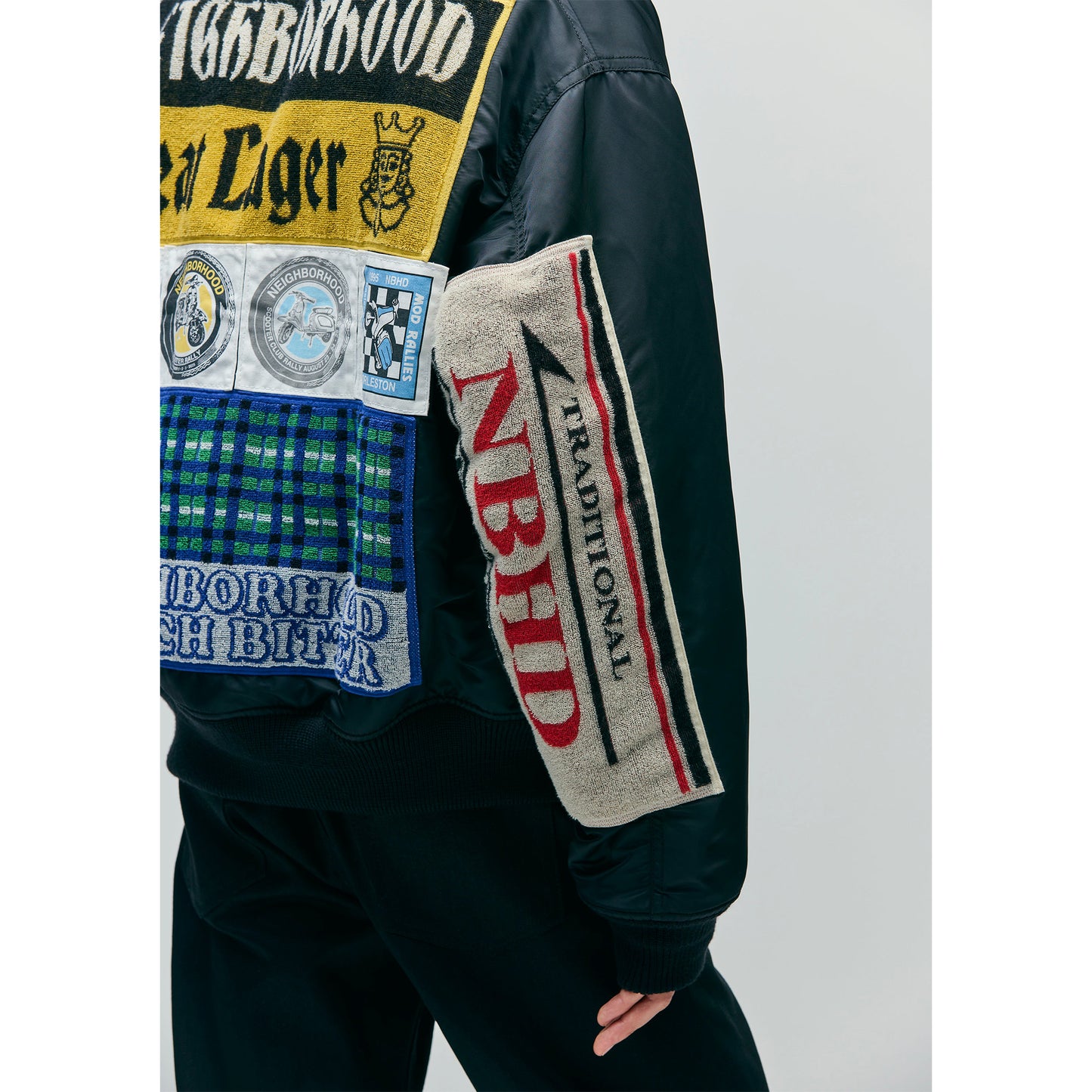 MA-1 FLIGHT JACKET MOD / BLACK