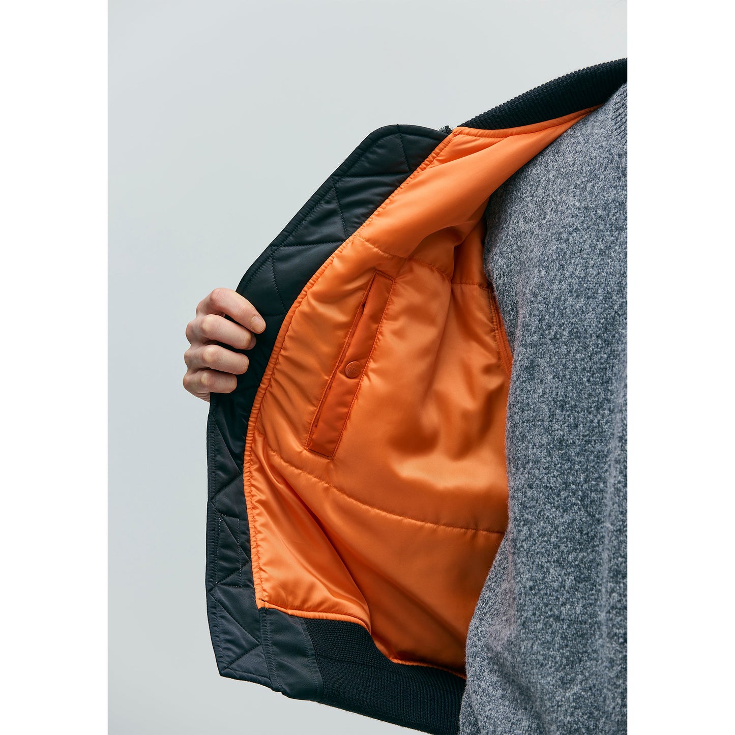 MA-1 FLIGHT JACKET MOD / BLACK