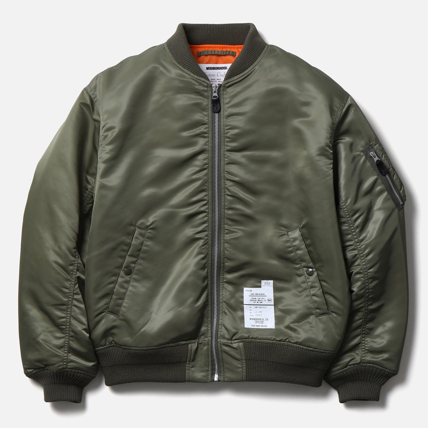MA-1 FLIGHT JACKET MOD / OLIVE DRAB