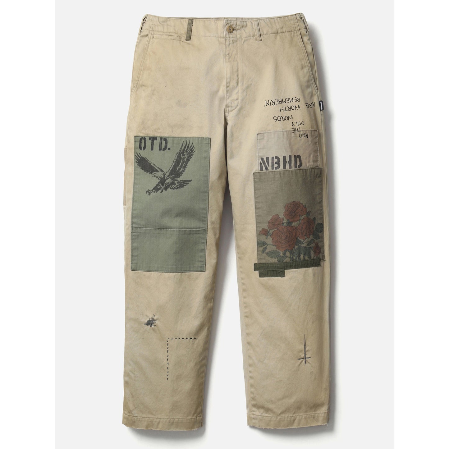NH X OOTD . SAVAGE CHINO PANTS / BEIGE