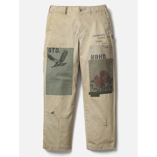 NH X OOTD . SAVAGE CHINO PANTS / BEIGE