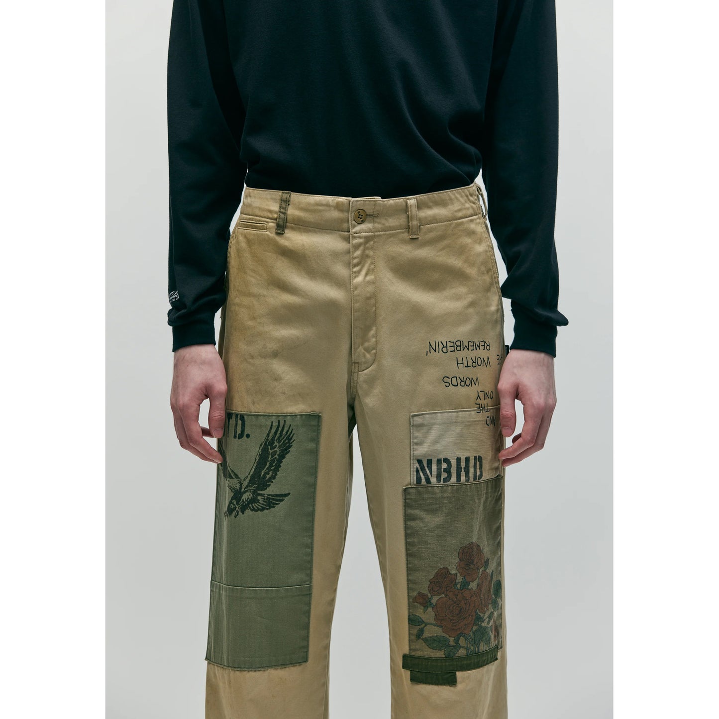 NH X OOTD . SAVAGE CHINO PANTS / BEIGE