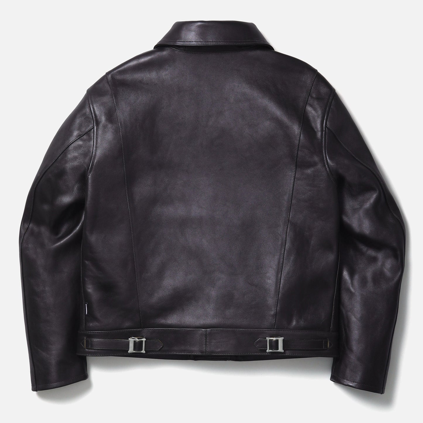 LEATHER RIDERS JACKET / BLACK