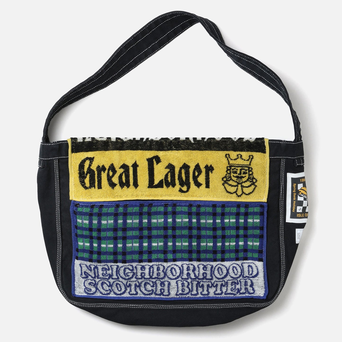 NEWSPAPER BAG MOD / BLACK